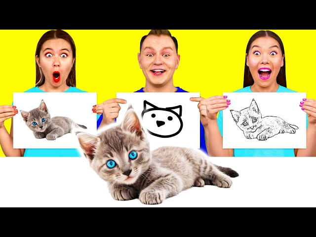Who Draws it Better Take The Prize | Prank Wars by KaZaZa Challenge