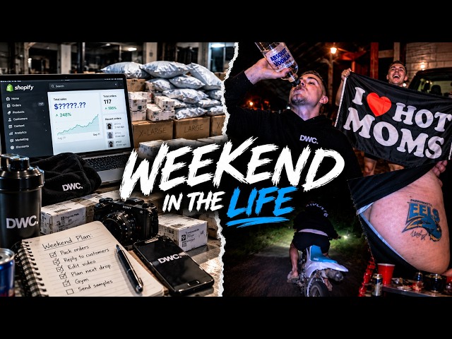 WEEKEND IN THE LIFE OF A DEGEN TRYNA GET RICH