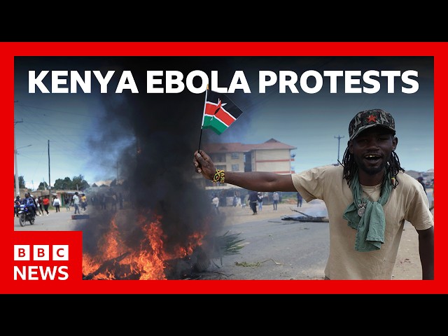 Two dead in Kenya amid protests against US Ebola quarantine centre plan | BBC News