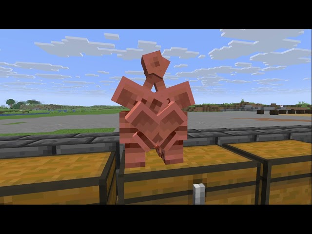Minecraft (Java Edition): Copper Golem moment.