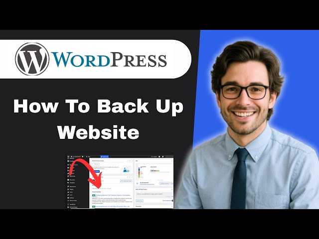 How to back up WordPress website  (full guide)