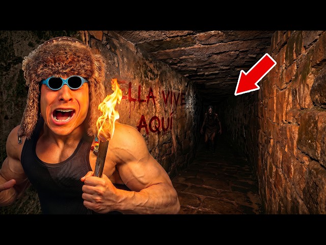 EL RUSO ENTRÓ SOLO AL TÚNEL SECRETO Y PASÓ MUCHO MIEDO...