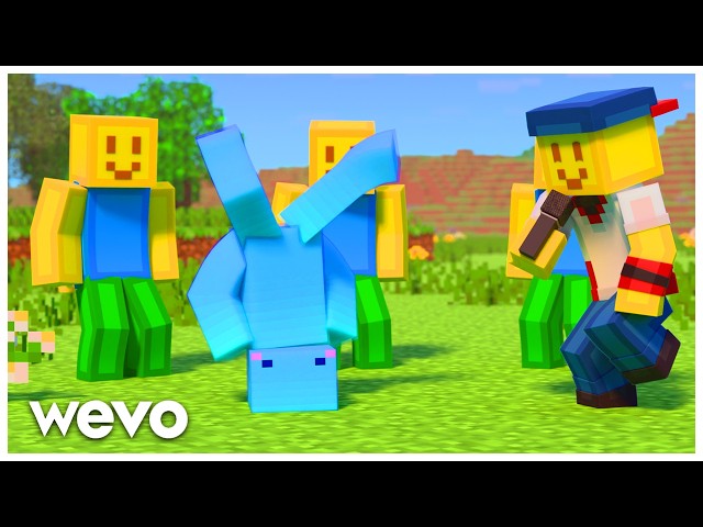 🐿️ NOOBIES EVERYWHERE ♪ (Parody "Squirrels Everywhere") ft. Noobi, Awita, Deep🎵| Minecraft Cover
