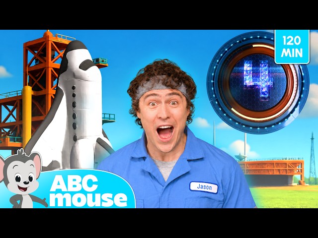 Rocket Rides + Zoo Animals, Phonics, Songs & More! 🚀🦁🎵 | 2-Hour Songs & Stories for Kids | ABCmouse
