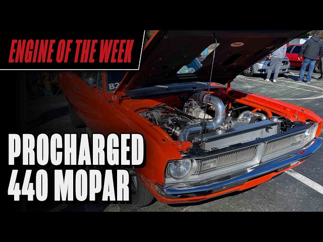 Alfie Bradley's ProCharged 440 cid Mopar Engine