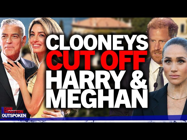 "Ghosted" Prince Harry & Meghan Markle reeling with embarrassment by George & Amal Clooney rejection