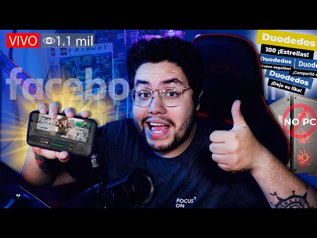 ¡Empieza a hacer directos en Facebook Gaming desde tu celular sin PC en un sólo vídeo! (Streamlabs)