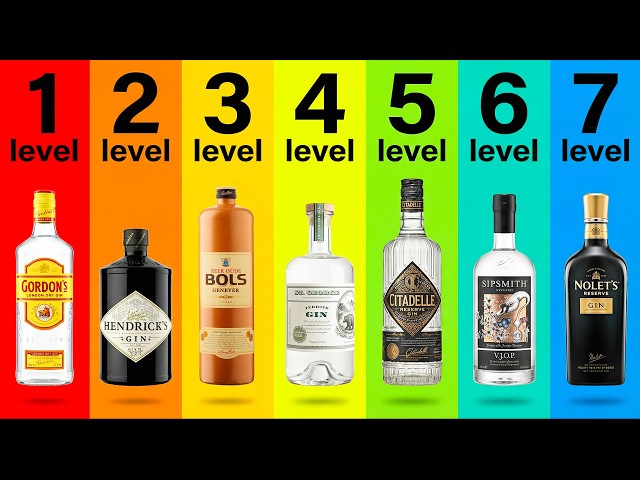 The 7 Levels Of Gin