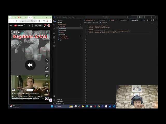 Learning Python from CHATGPT PLUS