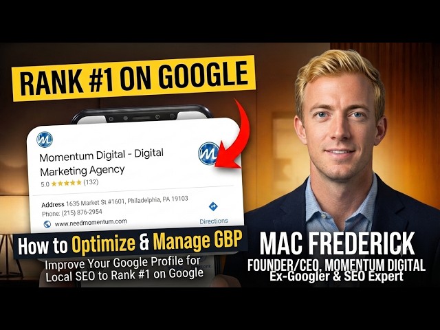 How to Optimize GBP for Local SEO to Rank #1 on Google