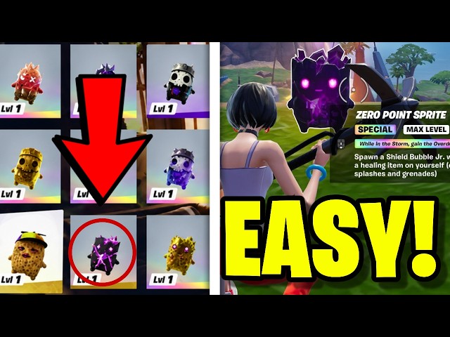 HOW TO GET THE ZERO POINT SPRITE RIGHT NOW!