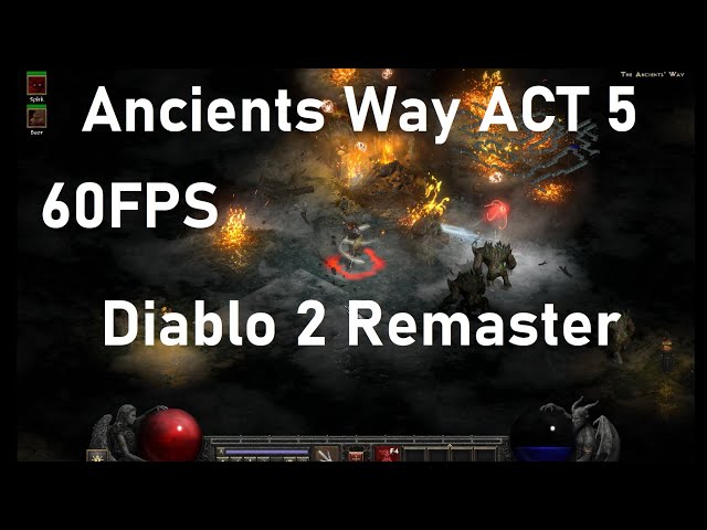 Diablo 2 Resurrected 60FPS (Ancients Way) Act 5