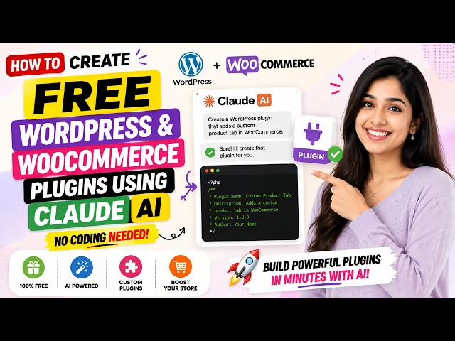 I Built 9 WordPress Plugins with Claude AI — No Coding, No PHP, Completely Free!