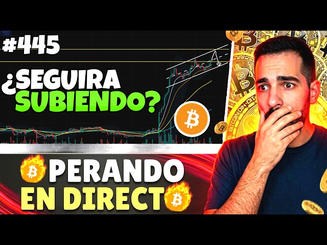 BITCOIN SE RESISTE A CAER ¿QUE PASA AHORA?💲 BONOS  PIONEX Y BINGX 💹 TRADING EN VIVO BTC DIRECTO