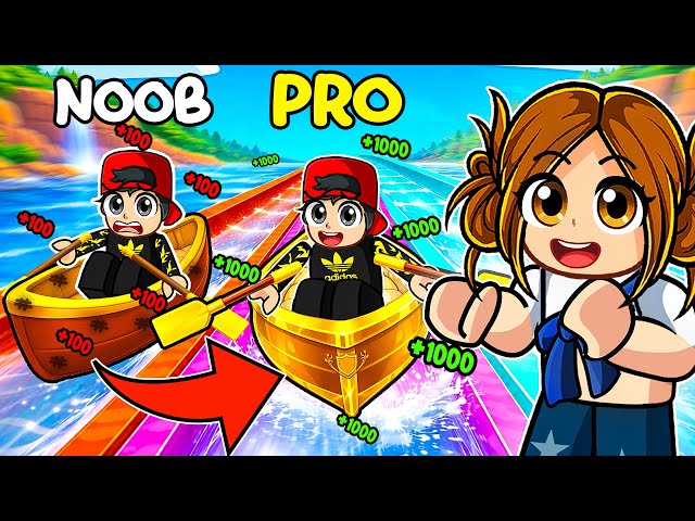 We developed Noob Efe into Pro Efe! 🌊🏄‍♀️ Roblox Kayak And Surf