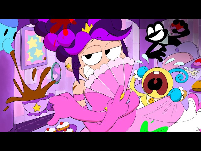 Poppy Playtime cartoon short (fan animated) - Critter Chaos Tea Party