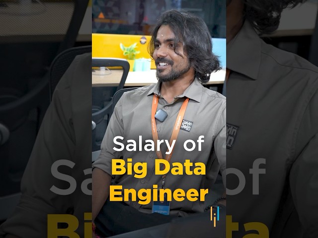 How much does a Big Data Engineer make? | Big Data Engineer Salary |  #Shorts #Simplilearn