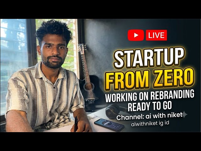 Building a Startup From Zero | Rebranding & Chill Music Vibe 🚀