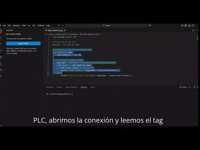 Cómo conectar Python a PLCs Rockwell Automation para monitoreo de datos en tiempo real