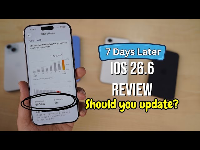 iOS 26.6 Review 5 Days Later | Should you update to iOS 26.6?