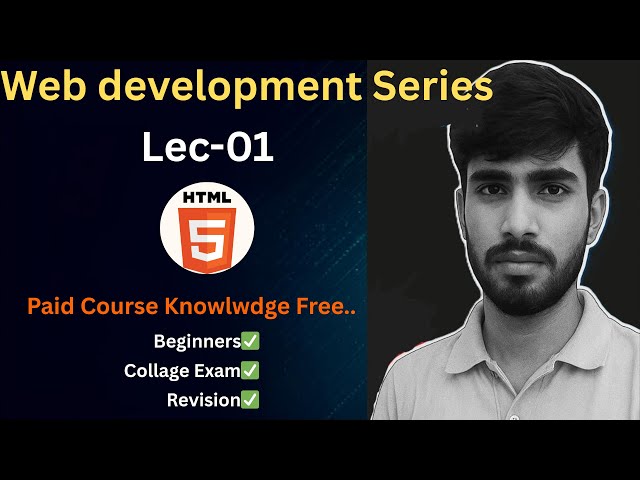 Complete Web Development Series || HTML Lec. - 1 | #codinglife | #coding | #html5 | #webdevelopment