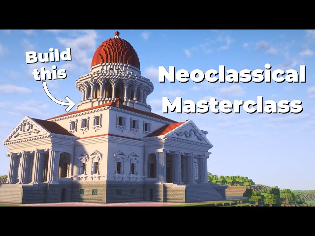How to Build PERFECT Neoclassical Buildings in Minecraft 🏛️