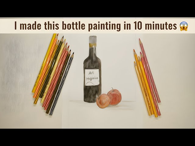 still life  painting step by step easy tutorial for beginners | object composition  | still life
