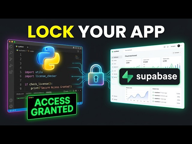 How to Lock Your Python Apps to a Single PC (Supabase HWID System)