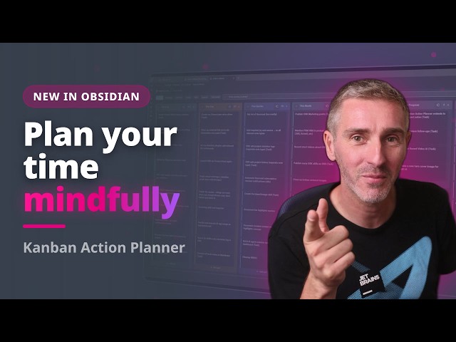 Design Your Ideal Week in Obsidian: New Kanban Action Planner Features