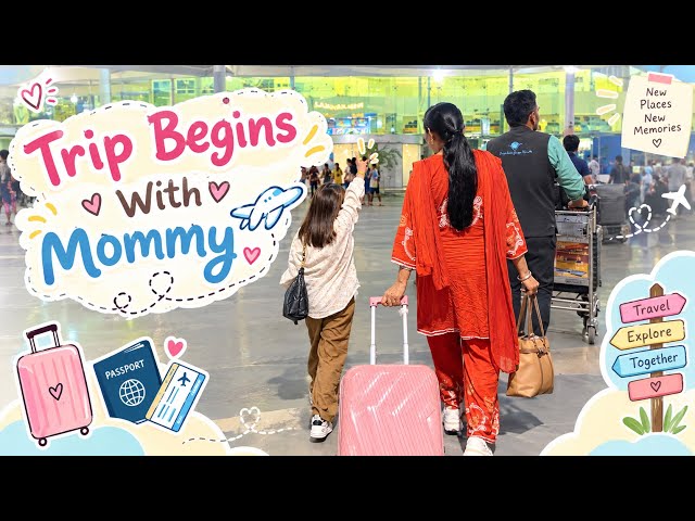 Mom's First Dubai Trip 🥹✈️ Finally Taking My Mom Abroad ❤️ | Harwinder Kaur Ruby #ruby9606