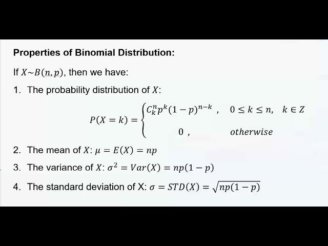 Binomial Distribution