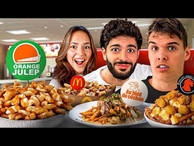 ON TROUVE LA MEILLEURE POUTINE DE MONTRÉAL
