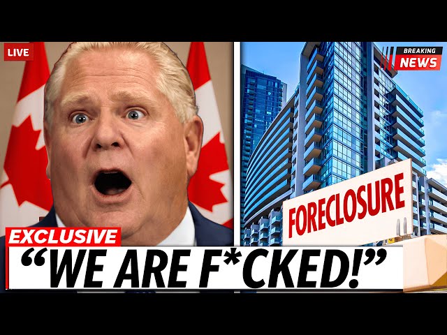 Ontario Premier LOSES IT as 11,000 Cancelled Condos Trigger MASS FAILURES!