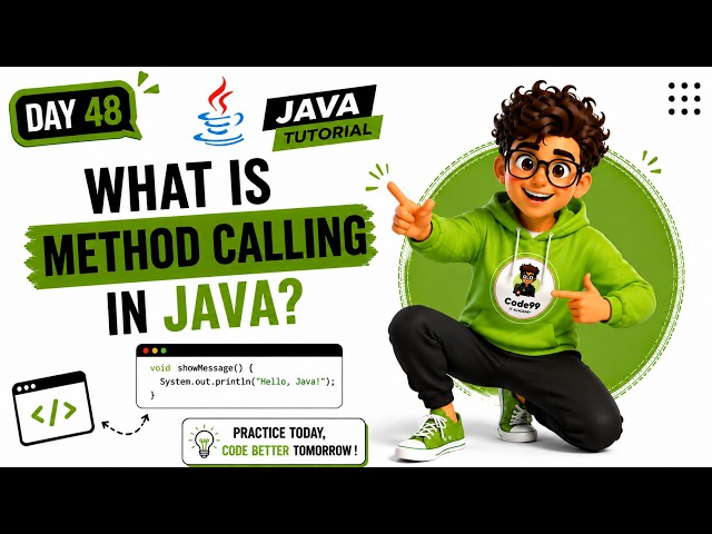 Java Methods & Method Calling in Tamil | Day 48 | Core Java Series | Code99 IT Academy