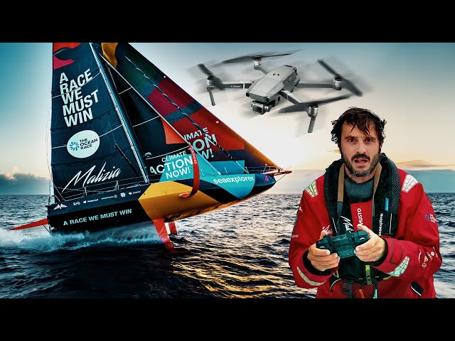 Most INCREDIBLE Drone Shots from The Ocean Race | 2024