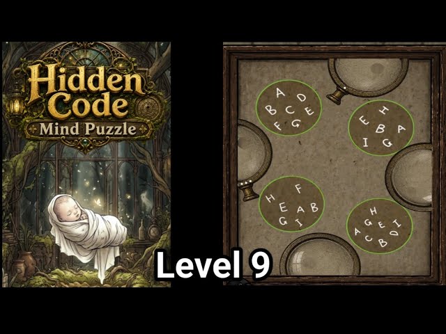 hidden Code: Mind Puzzle Level 9 walkthrough solution 