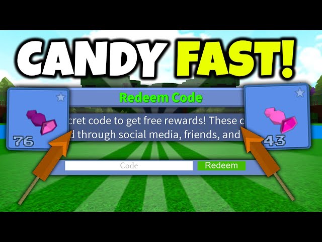 Using this CODE to CLAIM CANDY!! | Build a boat for Treasure ROBLOX