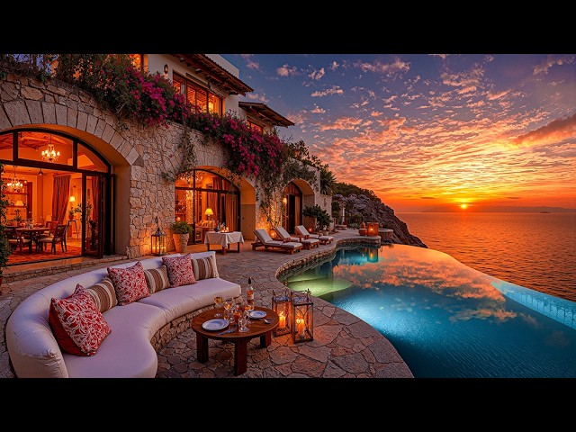 Mellow Jazz In A Sunset Villa - Oceanfront Pool Views And Soothing Waves For Pure Bliss