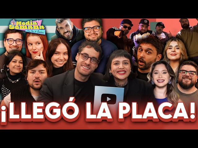 ¡Llegó la placa! | Media Semana | #T04 #EP23 | Pau San Martín & Ignacio Socías junto a muchos amigos