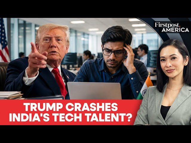 India's Tech Jobs Disappear, Trump's H-1B Clampdown Bites | Firstpost America | N18G