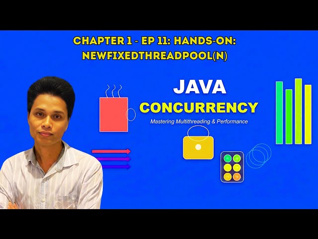 Java newFixedThreadPool(n) Hands-on | Thread Pool Example  #java  #multithreading  #threads