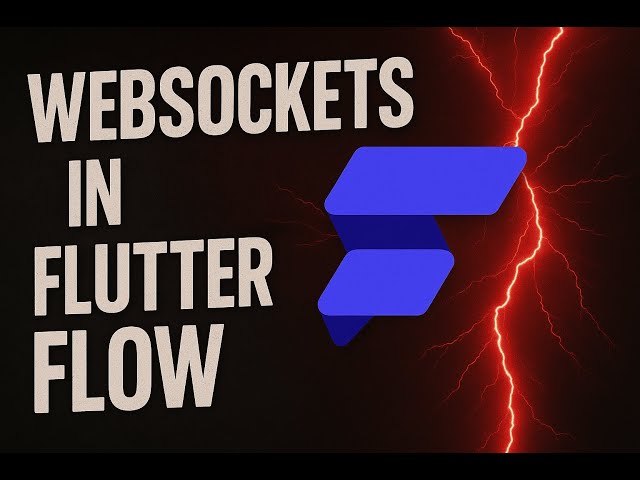Implement WebSocket in Your Flutterflow App | Chat App With Custom Backend Example