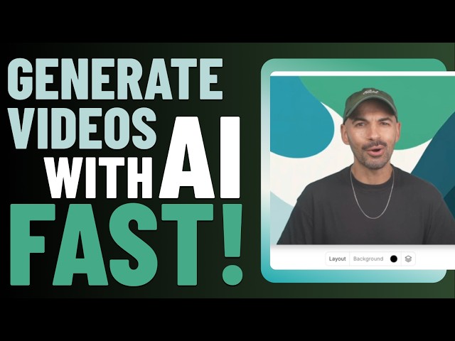 Make Pro Videos in Seconds with AI | Descript Generative Video Tutorial
