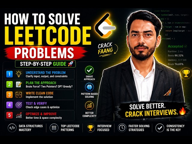 How to solve leetcode problem?