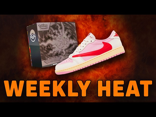 WEEKLY HEAT: RECAP TRAVIS SCOTT AIR JORDAN 1 & POKEMON PITCH BLACK SOON!