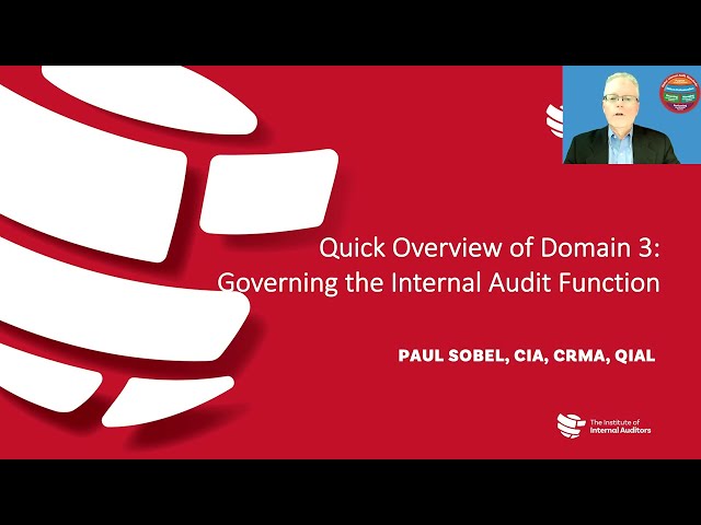 [2023 IPPF Evolution] Domain III. Governing the Internal Audit Function
