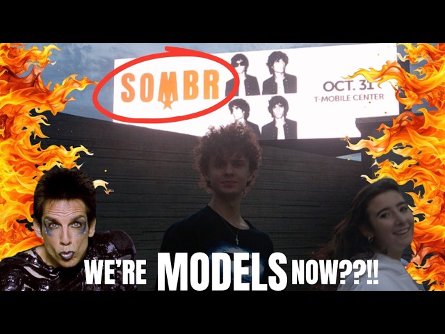 How we ended up MODELING for a day (SOMBR) 😱😱