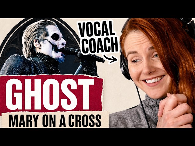 Vocal Coach Discovers Ghost - Mary On A Cross (Live In Tampa 2022)