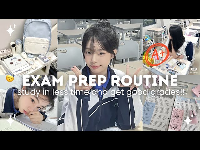 How to Study Effectively for Exams in 7 DAYS ~ EXAM PREP ROUTINE