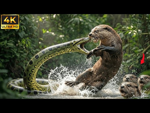 Wild Life Amazon Jungle – A Fatal Mistake: Monkey vs Giant Python
